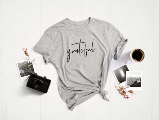 Grateful, Grateful Minimalist shirt