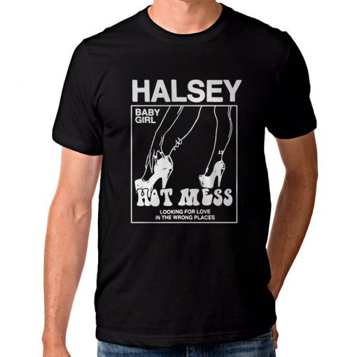 Halsey Baby Hot Mess Black T-Shirt