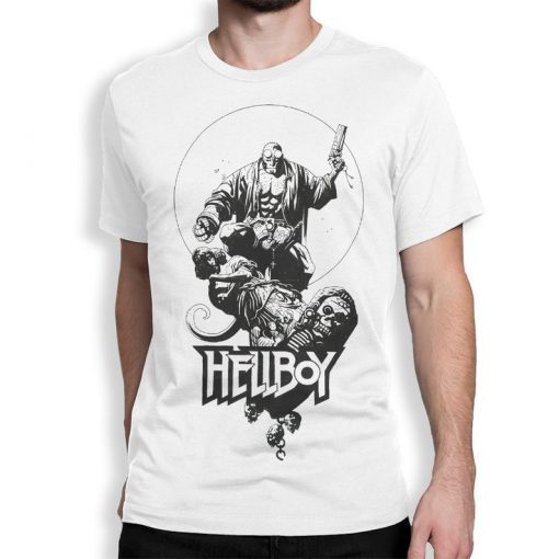 Hellboy Graphic T-Shirt, Men's and Women's Sizes