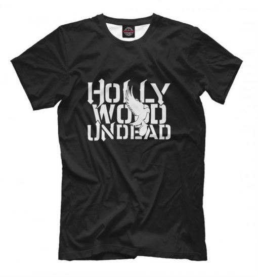 Hollywood Undead Logo T-Shirt, Rock Rap Tee, Men's Women's All Sizes