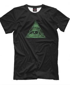 Illuminati Eye Graphic T-Shirt, Men's Women's All Sizes