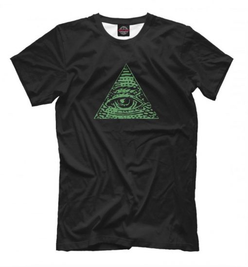 Illuminati Eye Graphic T-Shirt, Men's Women's All Sizes