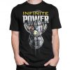 Infinite Power Thanos T-Shirt, The Infinity Gauntlet Avengers Marvel Tee, Men's and Women's Sizes