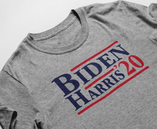 Joe Biden 2020 and Kamala Harris , Funny USA Election Campaign Vote For President Unisex Grey T-shirt