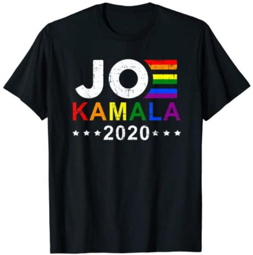 Joe Biden Kamala Harris 2020 Rainbow Gay Pride LGBT Election T-Shirt President of the United States Vote Gift for LGBT Pride LGBT Vote