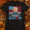 Joe Biden T-Shirt - Hidin From Biden Pro Trump Anti Joe Biden