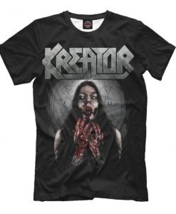 Kreator Graphic T-Shirt, Rock Tee