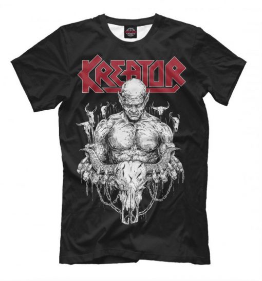 Kreator Graphic T-Shirt, Rock Tee Unisex