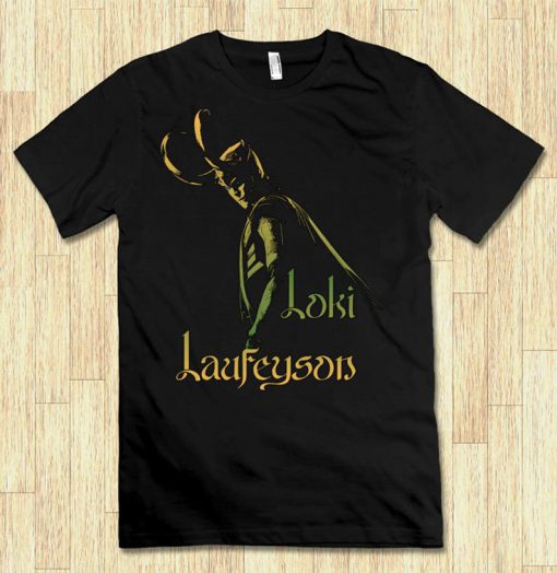 Loki Laufeyson T-Shirt, Avengers Marvel Tee, Men's and Women's Sizes