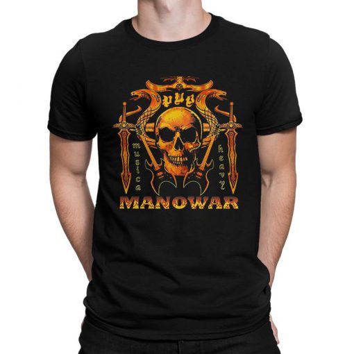 Manowar Heavy Metal T-Shirt, Men's and Women's All Sizes