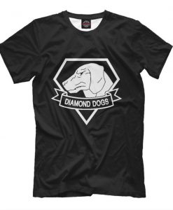 Metal Gear Diamond Dogs T-Shirt, Video Game Tee, Men's Women's All Sizes
