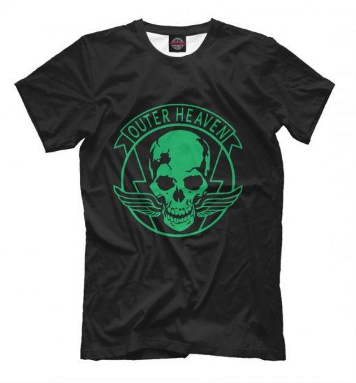 Metal Gear Outer Heaven T-Shirt, Video Game Tee Unisex