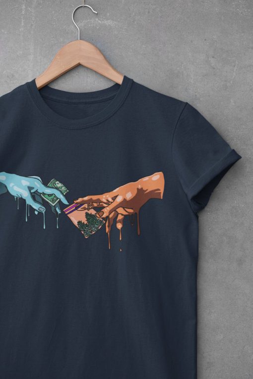Michelangelo Creation Of Adam Shirt