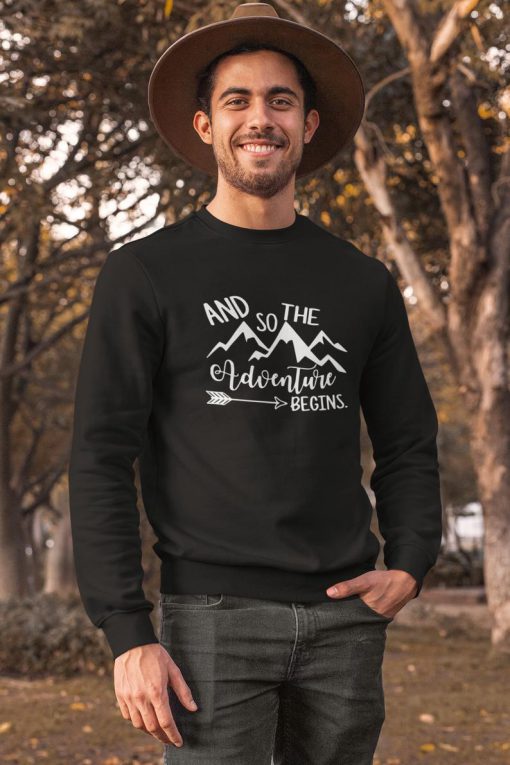 Mountains Sweatshirt, Climbing Sweater