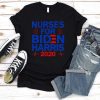 Nurses For Biden 2020 T-shirt - Support Joe Biden And Democrat - American Election Joe Biden Supporters 2020 T-shirt