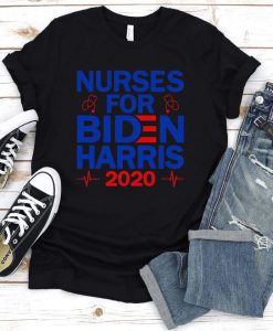 Nurses For Biden 2020 T-shirt - Support Joe Biden And Democrat - American Election Joe Biden Supporters 2020 T-shirt