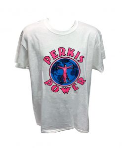 Perkis Power T-Shirt Camper White Halloween Costume Movie Camp Hope Gerald Garner I'm Perkisizing Tony Perkis Tee Shirt Gift 90s Group