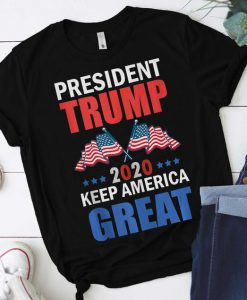 President Trump Keep America Great 2020 T-Shirt