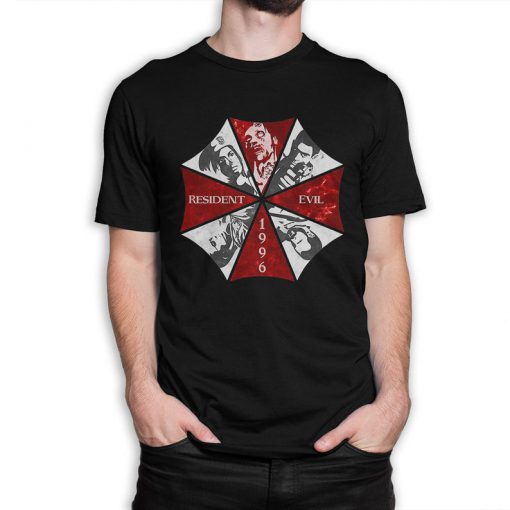 Resident Evil 1996 Umbrella T-Shirt, Men's and Women's Sizes