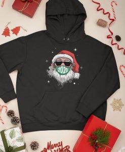 Santa Christmas Mask Hoodie