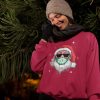 Santa Christmas Mask Sweater, Christmas Sweatshirt