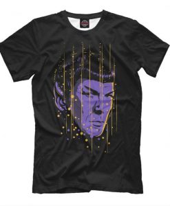 Spock Star Trek T-Shirt, Geek TV Series Tee, Men's Women's All Sizes