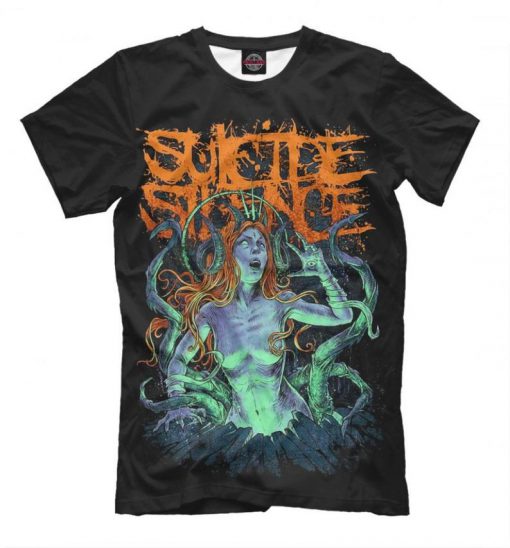 Suicide Silence Graphic T-Shirt, Rock Tee, Men's Women's