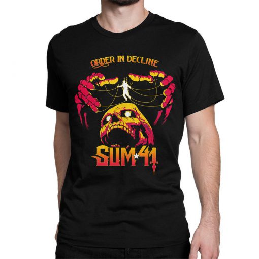 Sum 41 Order In Decline T-Shirt, Men's and Women's All Sizes