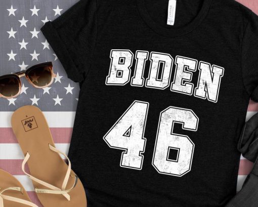 Team Biden 46, Joe Biden the 46th President of the United States, Joe Biden - 2021 inauguration shirt, Democrat, Retro American Pride Shirt