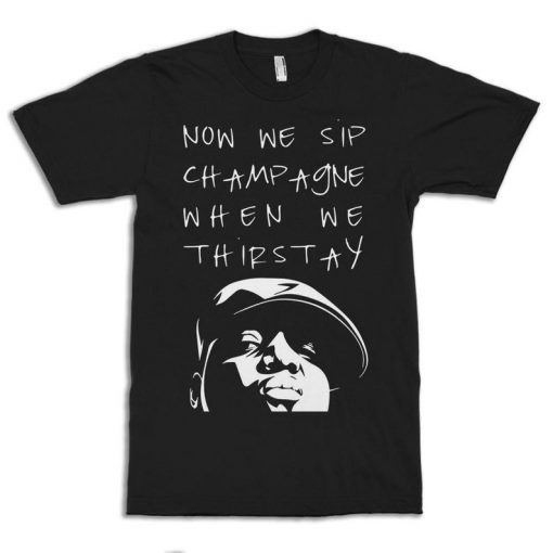 The Notorious B.I.G. Juicy T-Shirt, Biggie Smalls Hip-Hop T-Shirt, Men's and Women's Sizes