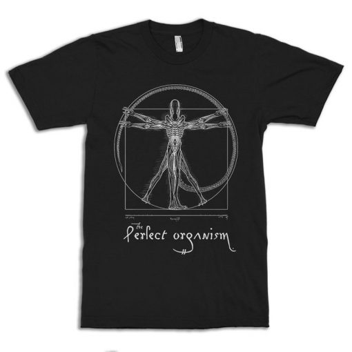 Vitruvian Alien Graphic T-Shirt, Men's and Women's All Sizes