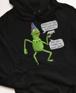 Yer a wizard kermit Hoodie