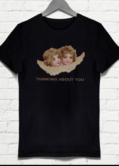 Angels T-Shirt,Vintage Angels tee,Thinking about you T-shirt