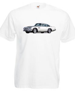 Aston Martin Tshirt Classic DB5 James bond T-shirt Great Gift Idea for the classic car