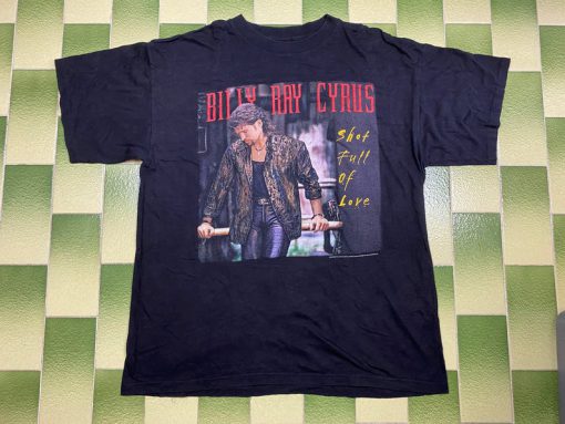 Billy Ray Cyrus Shot Full of Love T-Shirt Country Music Tee