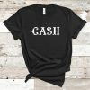 CASH shirt- Johnny Cash Shirt- Vintage Rock shirt- Vintage Country shirt