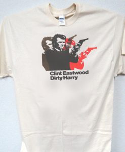 CLINT EASTWOOD, Inspired Dirty Harry Retro 1970's Men's T-Shirt