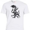 CTHULHU,Walking Octopus in the Rain Original Art, Classic White Tshirt