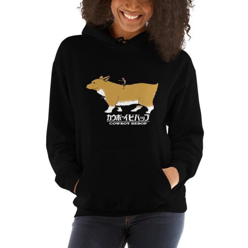 Corgi Ein Cowboy Bebop Hoodie