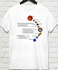 Cosmic Solar system T-shirt,Planets T-shirt