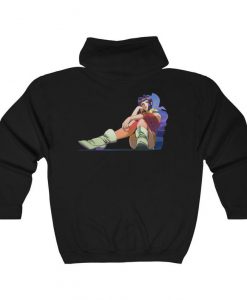 Cowboy Bebop 1998 Faye Valentine Zip-Up Hoodie Back