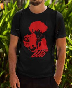 Cowboy Bebop Bang Spike Spiegel Gun Cowboy Bebop Anime Inspired. Male and Female T-shirt