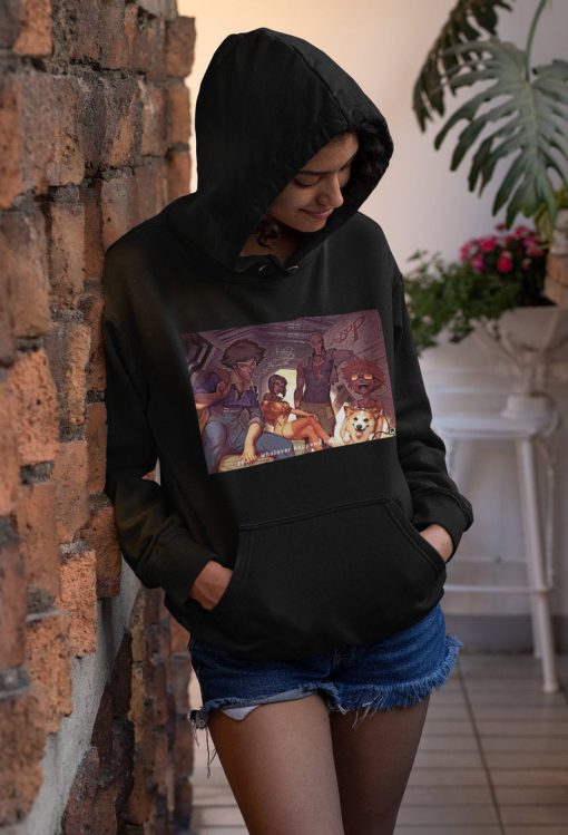 Cowboy Bebop Hoodie, Whatever happens, happens, anime hoodie, aesthetic hoodie