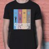 Cowboy Bebop With Spaceship Characters Minimalist Anime Inspired. Male And Female T-Shirt