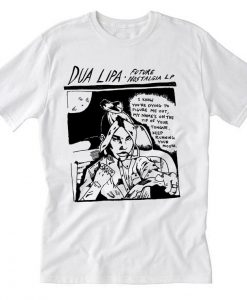 Dua Lipa-Sonic Youth Go-Raymond Pettibon inspired tee...