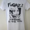 Fugazi T-shirt old gig flyer