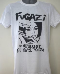 Fugazi T-shirt old gig flyer