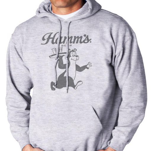 HAMMS BEER Drinking Shirt 1969 Inspired Hamms Bear Serving 3 Retro ,HOODIE,