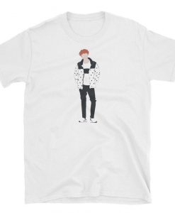 J-Hope Airplane, Hope World, Anpanman, Just Dance, Vector Version 2 Short-Sleeve Unisex T-Shirt