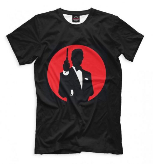 James Bond 007 Graphic T-Shirt, Men's Women's All Sizes